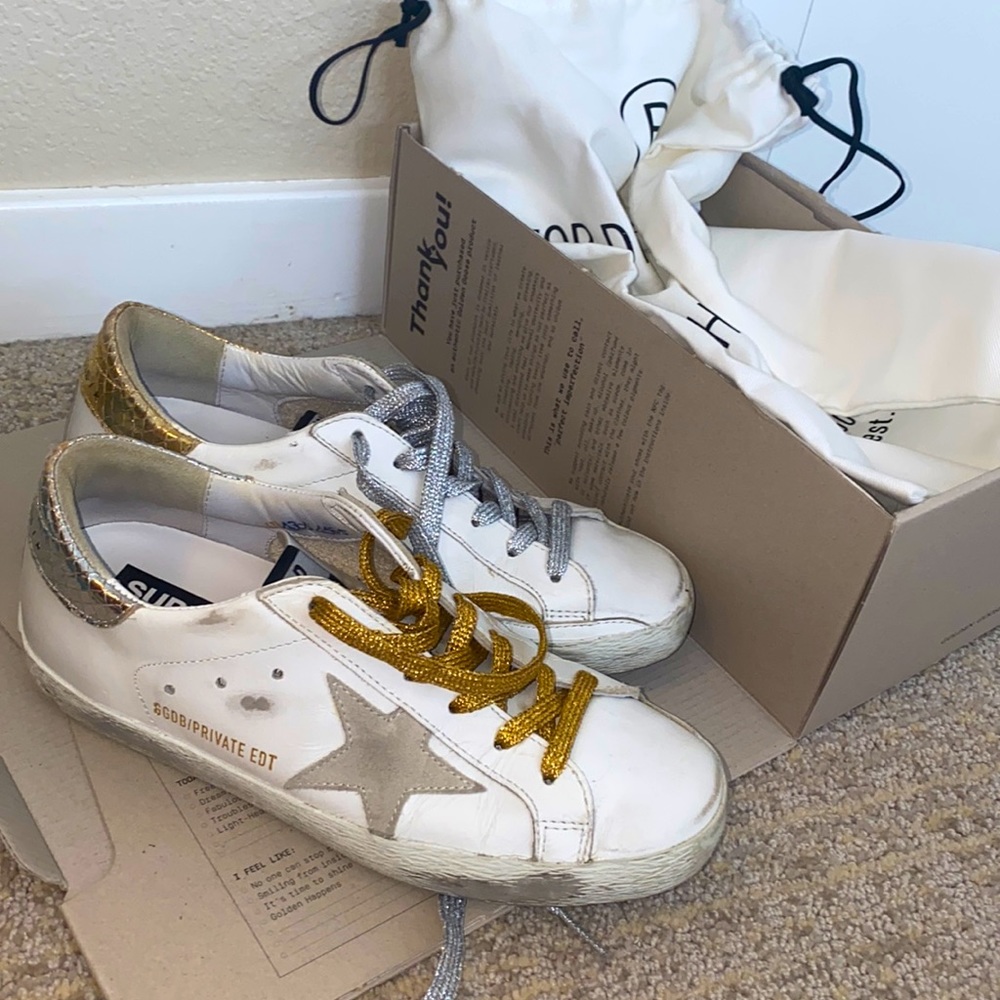 GOLDEN GOOSE SUPER STAR SIZE 7.5